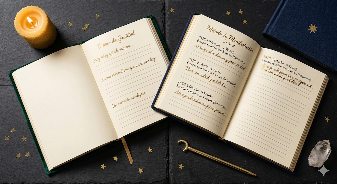 Diarios de Gratitud y Manifestación